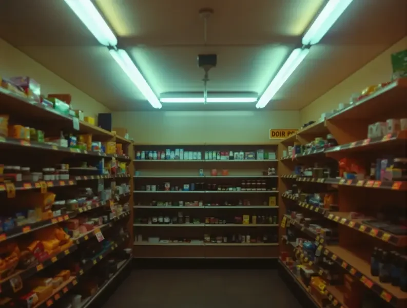 深夜便利店的偶遇：她把围巾留在了长椅上 - 吃瓜大赛在线同城八卦配图